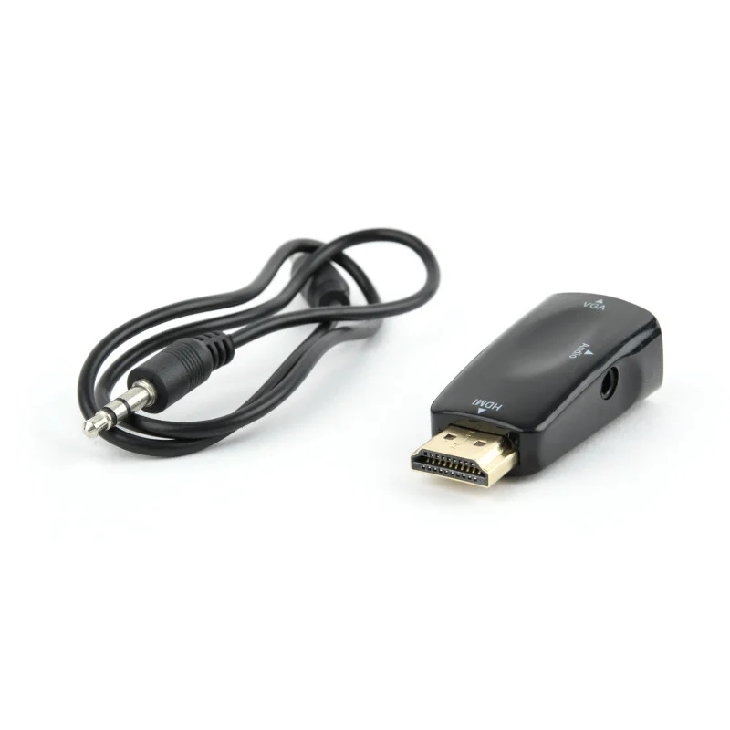 Adaptateur Gembird port HDMI vers VGA + AUDIO CABLE - photo 2