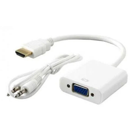 Adaptateur SBOX HDMI vers VGA avec Audio / Blanc - photo 3