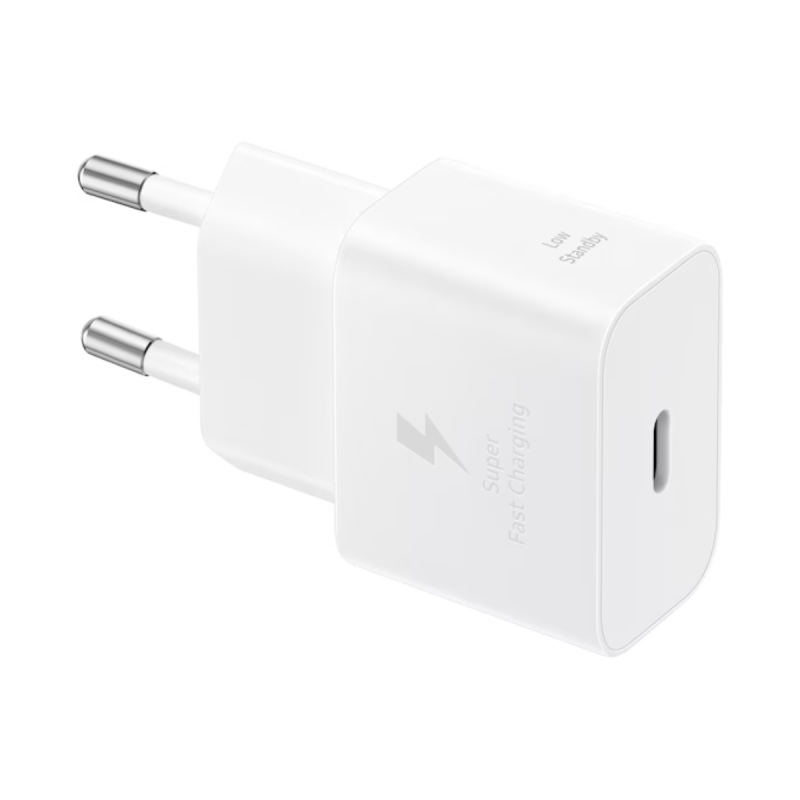 Adaptateur Secteur Original Samsung 25W / USB-C / Blanc
