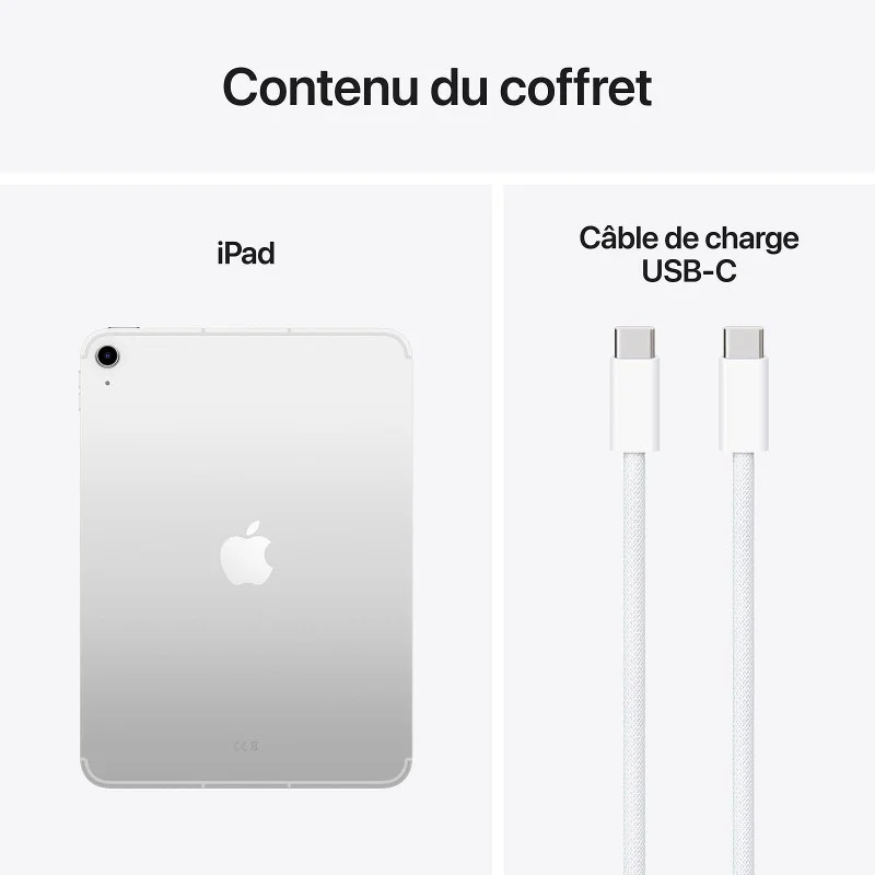 Apple iPad 2025 11" / 128 Go / Wi-Fi / Argent