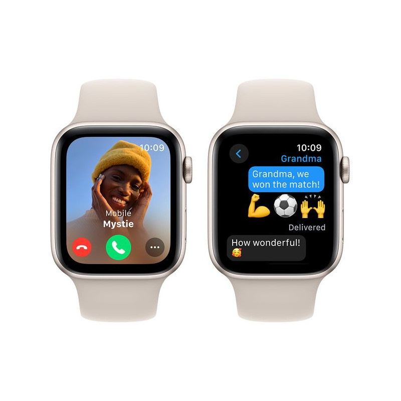 Apple Watch SE GPS 44mm / Starlight Aluminum