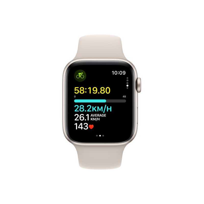 Apple Watch SE GPS 44mm / Starlight Aluminum