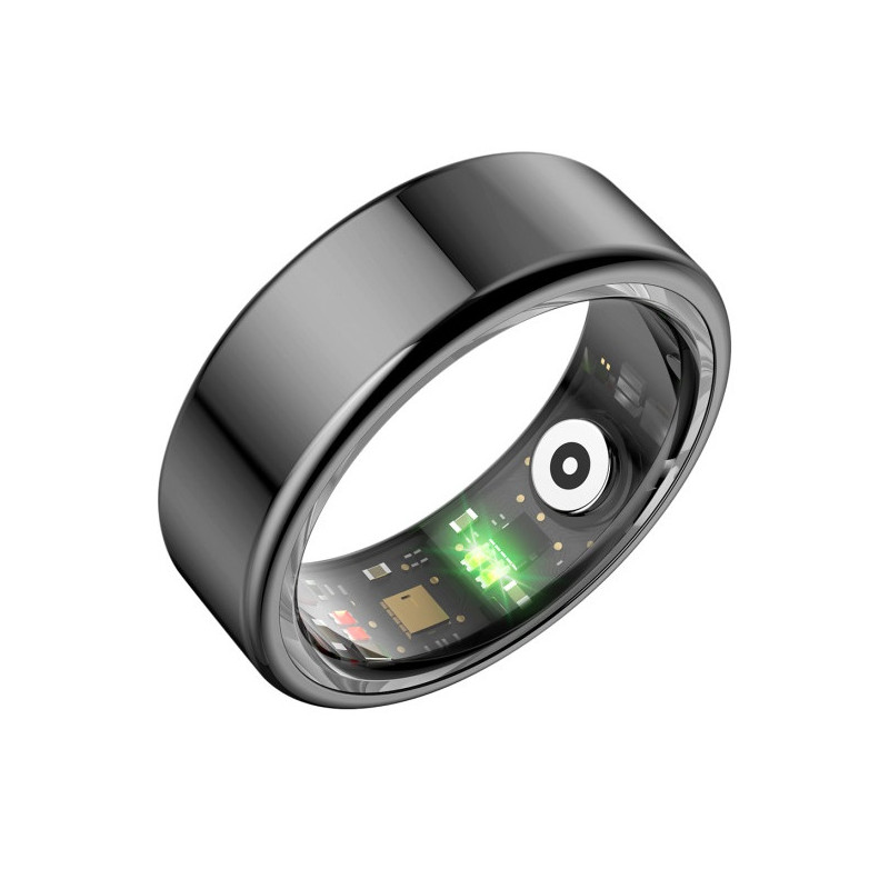 Bague intelligente KSIX Saturn, taille XL, Noir