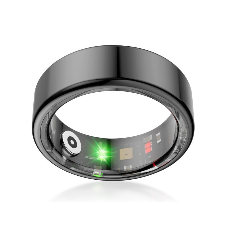 Bague intelligente KSIX Saturn, taille XL, Noir