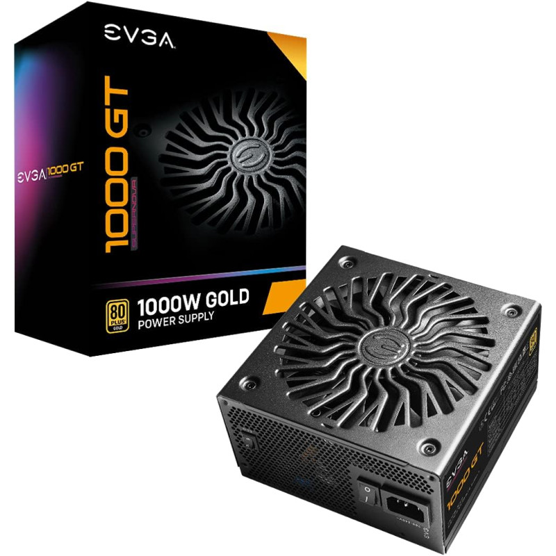 Boîte d'alimentation ATX EVGA SuperNova GT - 1000W (Noir) - photo 1