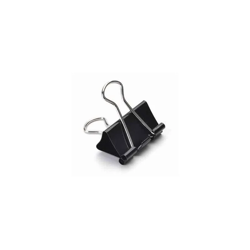 Boite de 12 Clips 15 mm / Noir - variant 51N - photo 1