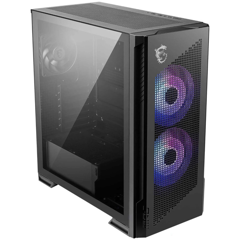 Boîtier Gamer Moyen Tour MSI MPG VELOX 300R AIRFLOW PZ / Noir - MSI - photo 2