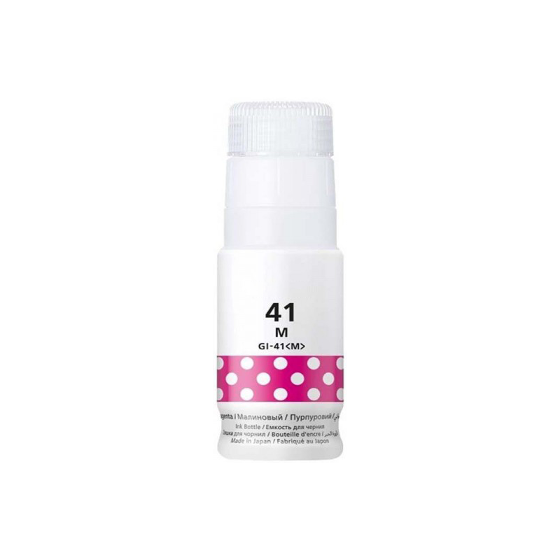 BOUTEILLE D'ENCRE ADAPTABLE CANON GI-41M / 70ML / MAGENTA - Compatible Canon - photo 2