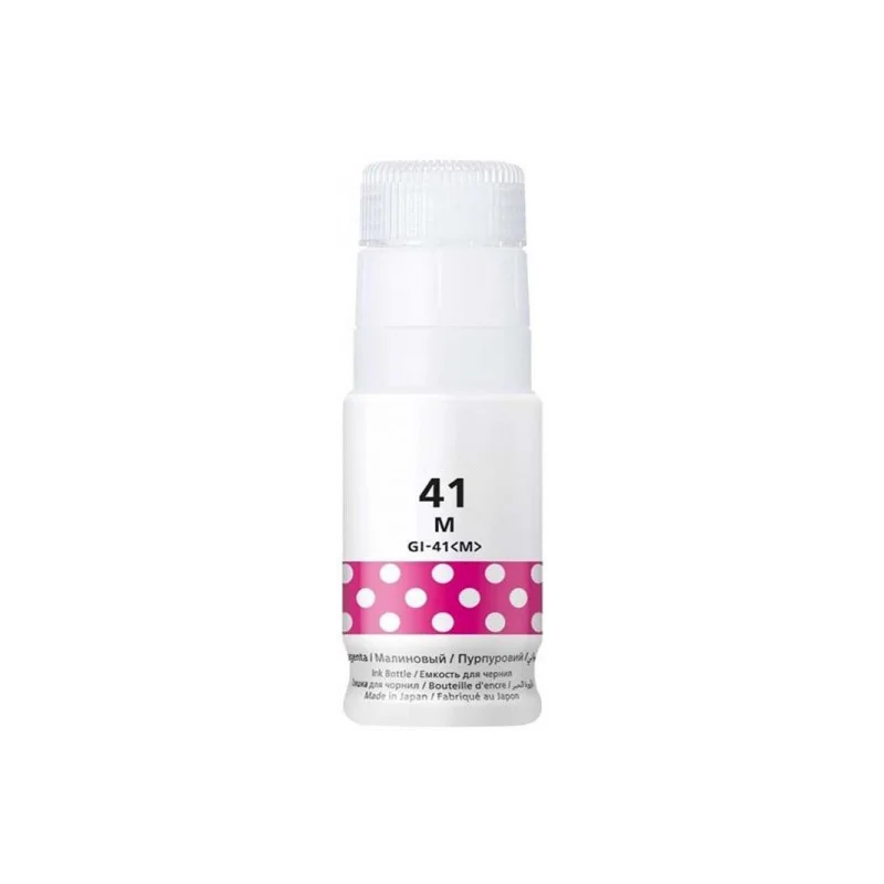 BOUTEILLE D'ENCRE ADAPTABLE CANON GI-41M / 70ML / MAGENTA - Compatible Canon - photo 2