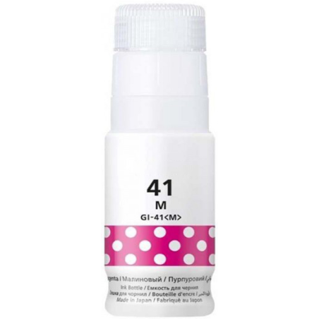 BOUTEILLE D'ENCRE ADAPTABLE CANON GI-41M / 70ML / MAGENTA - Compatible Canon - photo 3