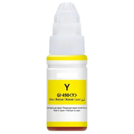 BOUTEILLE D'ENCRE ADAPTABLE CANON GI-41Y / 70 ML / YELLOW - variant A-GI-490-100ML-Y - photo 3