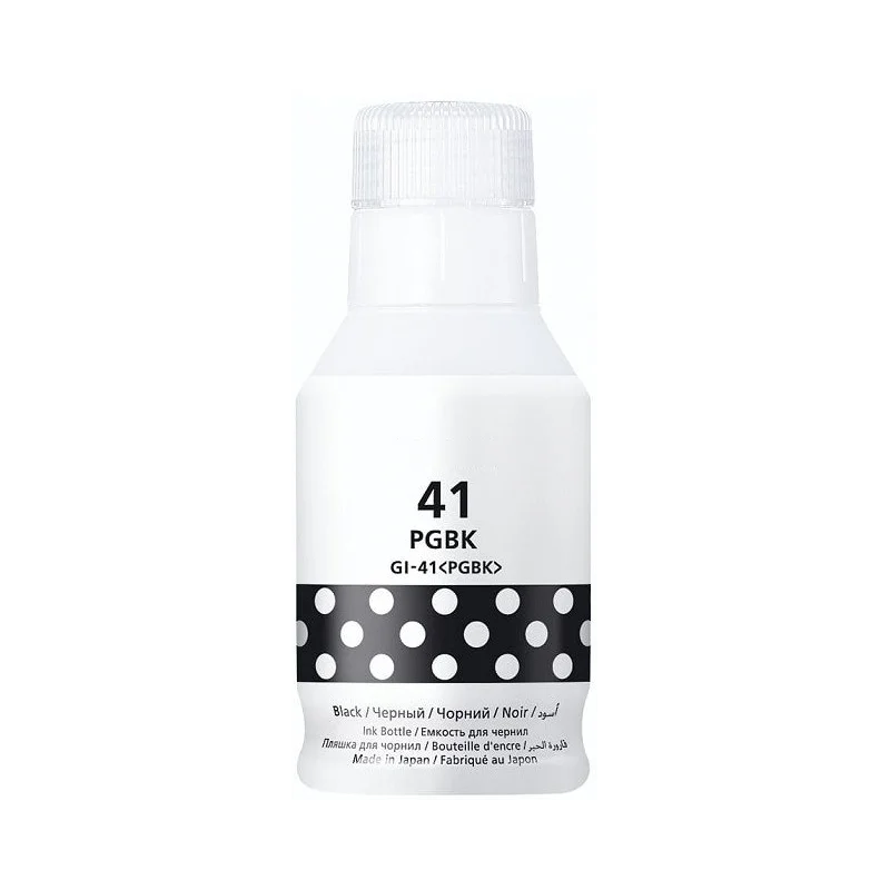 BOUTEILLE D'ENCRE ADAPTABLE CANON GI-490BK / 135ML / NOIR - variant A-GI41/135ML-BK - photo 2