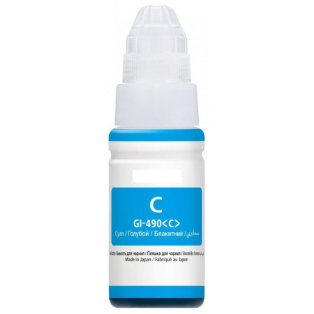 BOUTEILLE D'ENCRE ADAPTABLE CANON GI-490BK / 135ML / NOIR - variant A-GI-490-100ML-C - photo 3