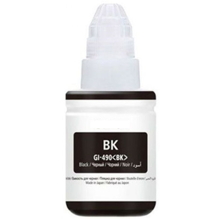 BOUTEILLE D'ENCRE ADAPTABLE CANON GI-490BK / 135ML / NOIR - Compatible Canon - photo 3