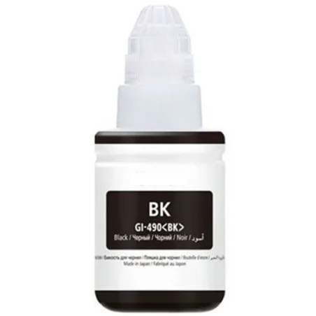 BOUTEILLE D'ENCRE ADAPTABLE CANON GI-490BK / 135ML / NOIR - Compatible Canon - photo 3