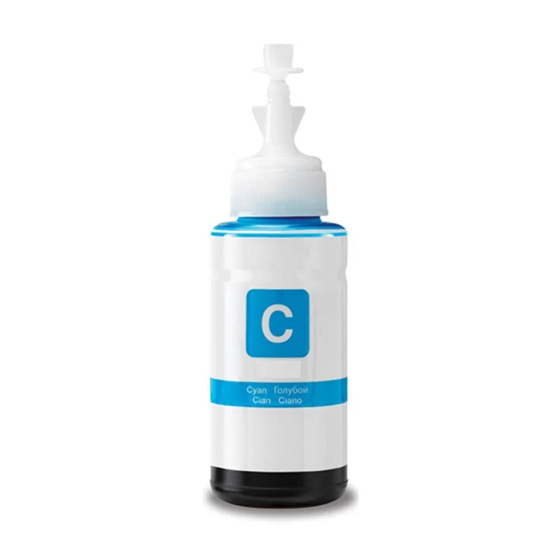 BOUTEILLE D'ENCRE ADAPTABLE EPSON ECOTANK 101/103 / 100 ML / CYAN