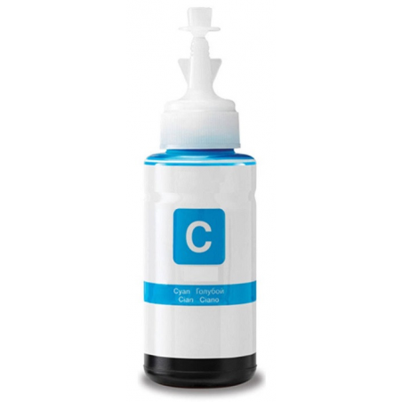BOUTEILLE D'ENCRE ADAPTABLE EPSON ECOTANK 101/103 / 70ML / CYAN - Compatible Epson - photo 3