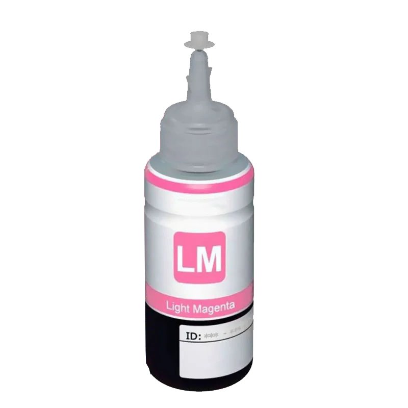 Bouteille d'encre Adaptable Epson / L800 - L200 / 70ml / Light Magenta