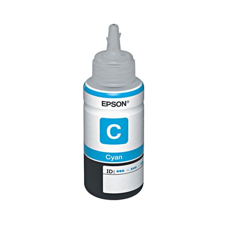 BOUTEILLE D'ENCRE ADAPTABLE EPSON POUR L200/L800 / 100ML / CYAN