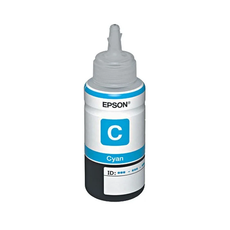 BOUTEILLE D'ENCRE ADAPTABLE EPSON POUR L200/L800 / 100ML / CYAN