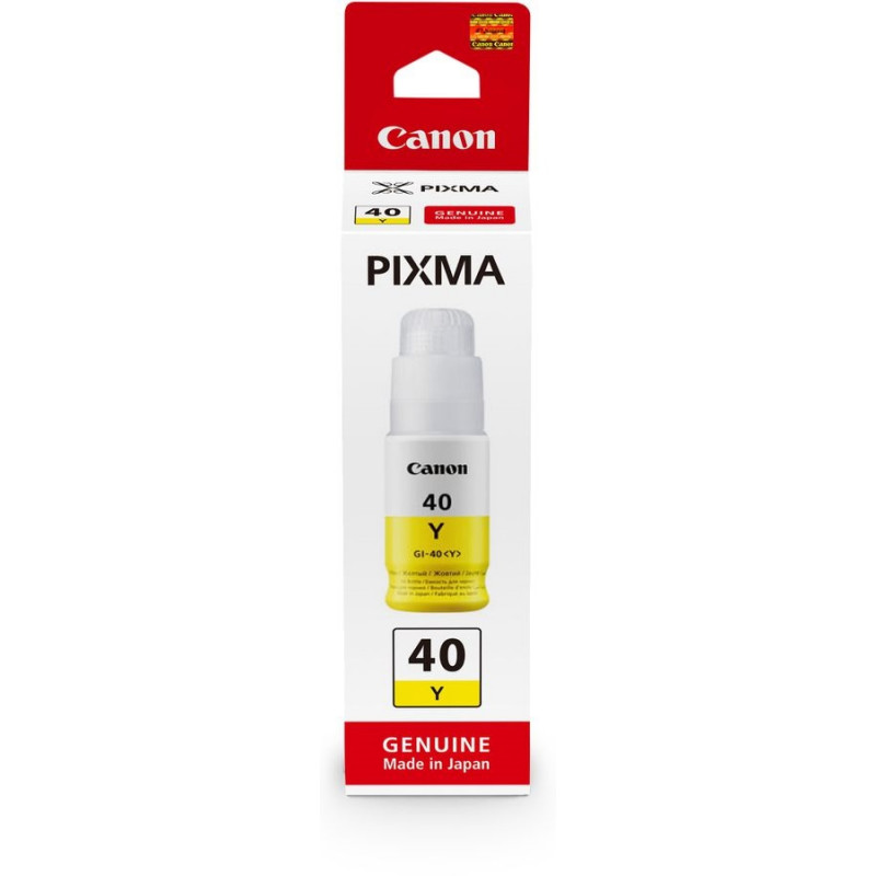 Bouteille d'encre Originale Canon GI-40 Jaune 7700 pages - Canon - photo 1
