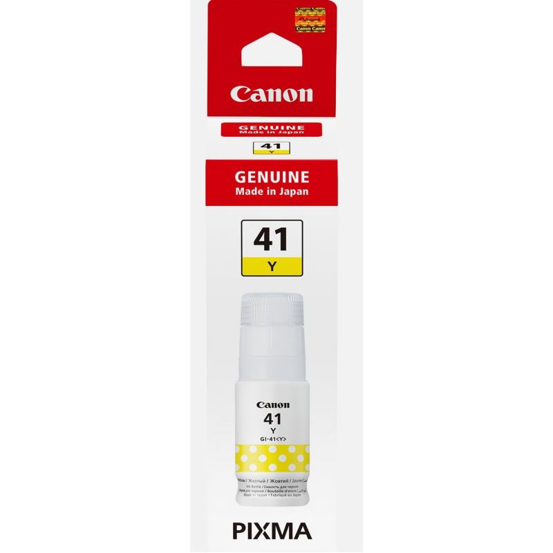 Bouteille d'encre Originale Canon GI-40 Jaune 7700 pages - variant GI-41J - photo 1