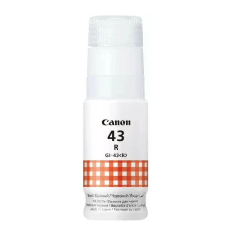 Bouteille d'encre Originale Canon GI-43R Rouge 3800 pages - Canon - photo 2