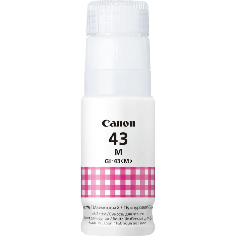 Bouteille d'encre Originale Canon GI-43R Rouge 3800 pages - variant GI-43M - photo 2