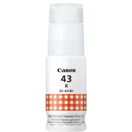Bouteille d'encre Originale Canon GI-43R Rouge 3800 pages - Canon - photo 5