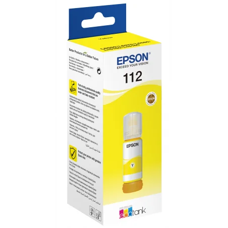 Bouteille d'encre Originale Epson EcoTank 112 / Magenta - variant C13T06C44A - photo 3