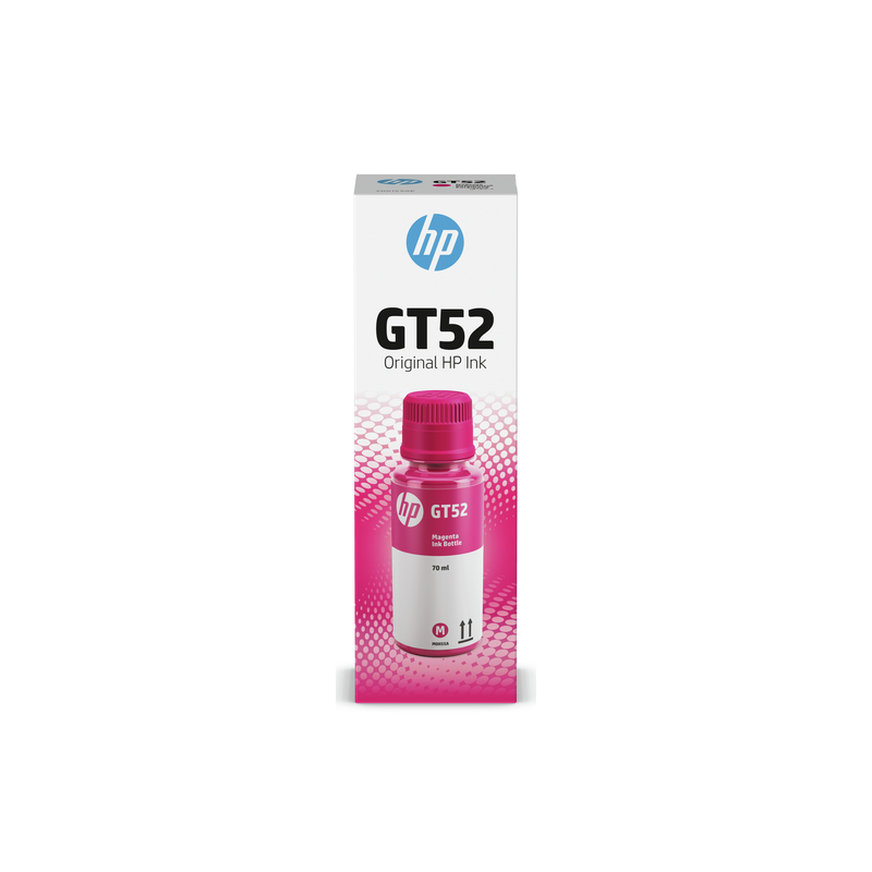 Bouteille d'encre Originale HP GT52 / Magenta / 70ml