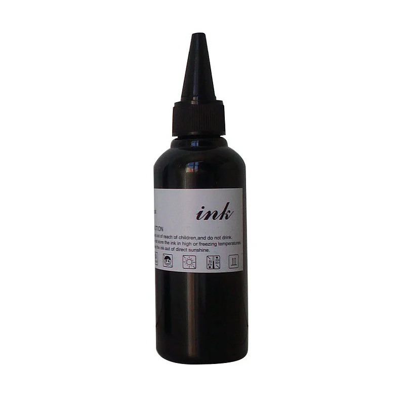 BOUTEILLE D'ENCRE UNIVERSELLE 500ML - NOIR - Compatible Epson - photo 1