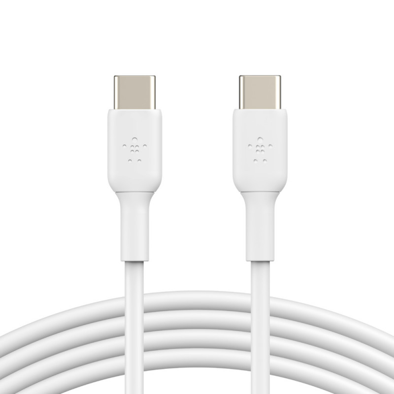 Câble 60W Boost Charge BELKIN USB-C vers USB-C / 1 m / Blanc - photo 3