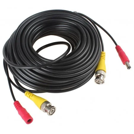 Câble Caméra CCTV BNC + DC / 10m - photo 3