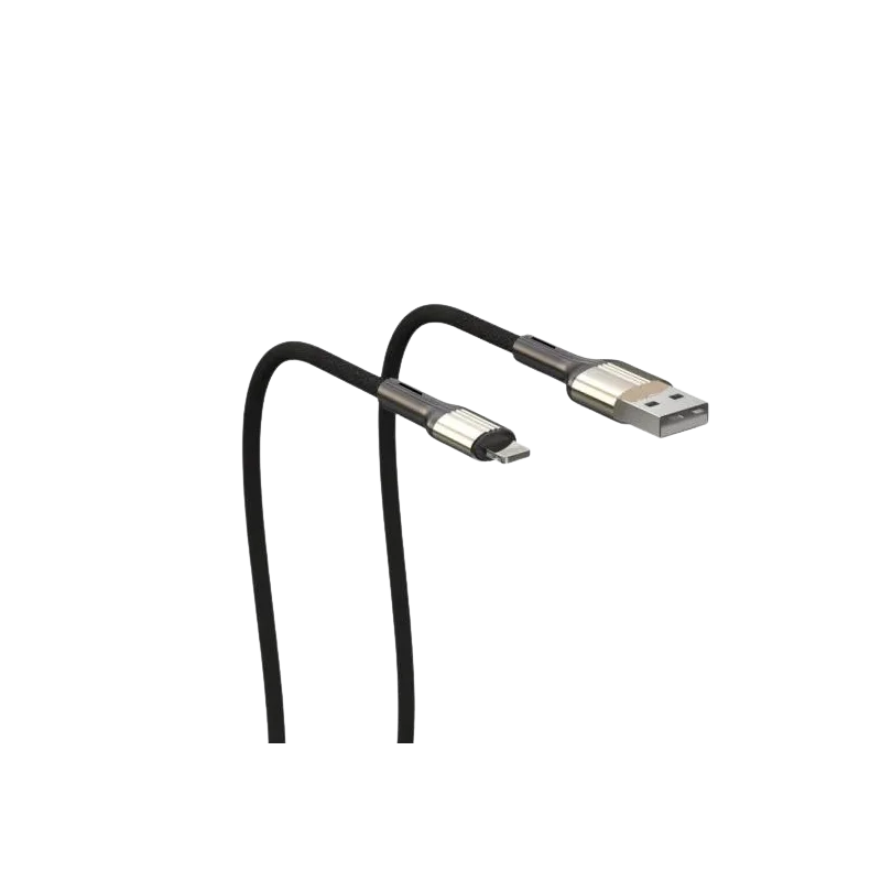 Câble CHARGEUR KIGLEEN K60 Lightning 3.1A 1M / Noir - variant TN120-IOS - photo 1
