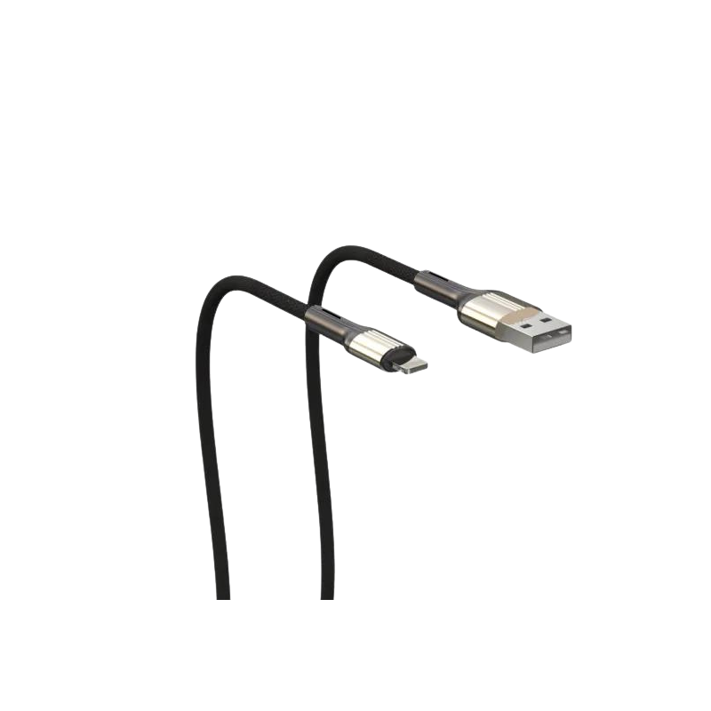 Câble CHARGEUR KIGLEEN K60 Lightning 3.1A 1M / Noir - variant TN120-IOS - photo 2