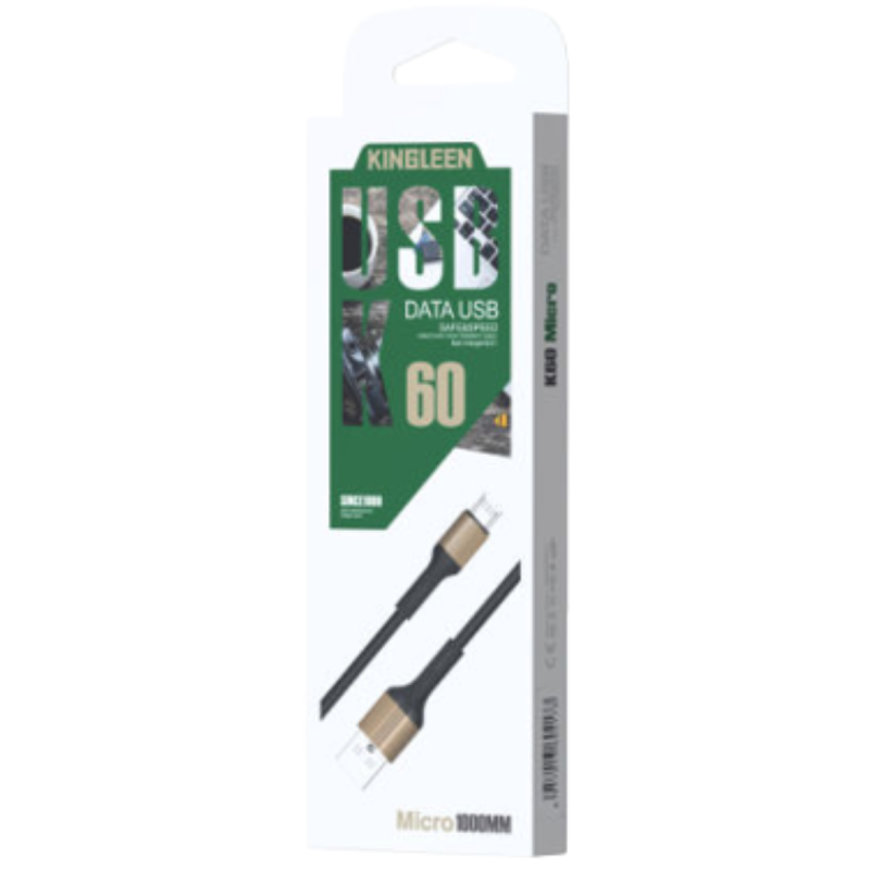 Câble CHARGEUR KIGLEEN K60 Lightning 3.1A 1M / Noir - photo 2