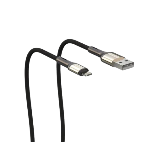 Câble CHARGEUR KIGLEEN K60 Lightning 3.1A 1M / Noir - variant TN120-IOS - photo 3