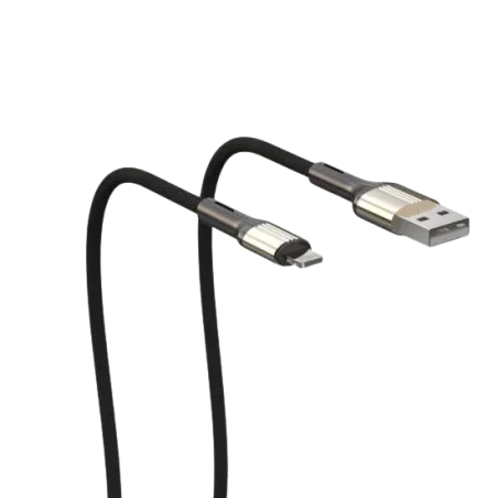Câble CHARGEUR KIGLEEN K60 Lightning 3.1A 1M / Noir - variant TN120-IOS - photo 3