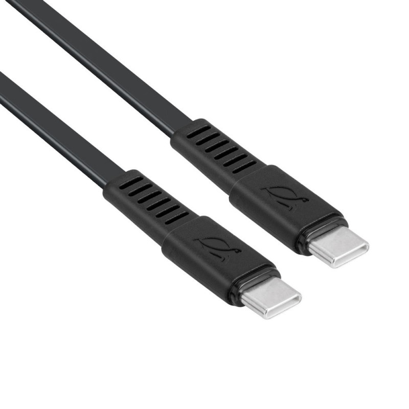 Câble RivaCase PS6005 BK12 USB-C Vers USB-C / Noir