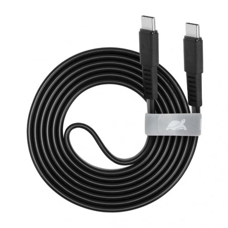 Câble RivaCase PS6005 BK12 USB-C Vers USB-C / Blanc - variant RIVA-PS6005-BK - photo 8