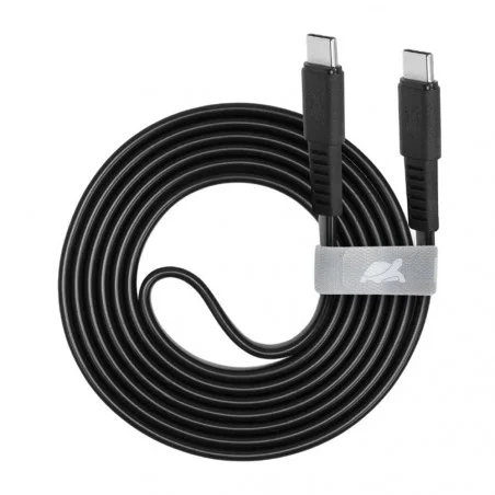 Câble RivaCase PS6005 BK12 USB-C Vers USB-C / Blanc - variant RIVA-PS6005-BK - photo 8