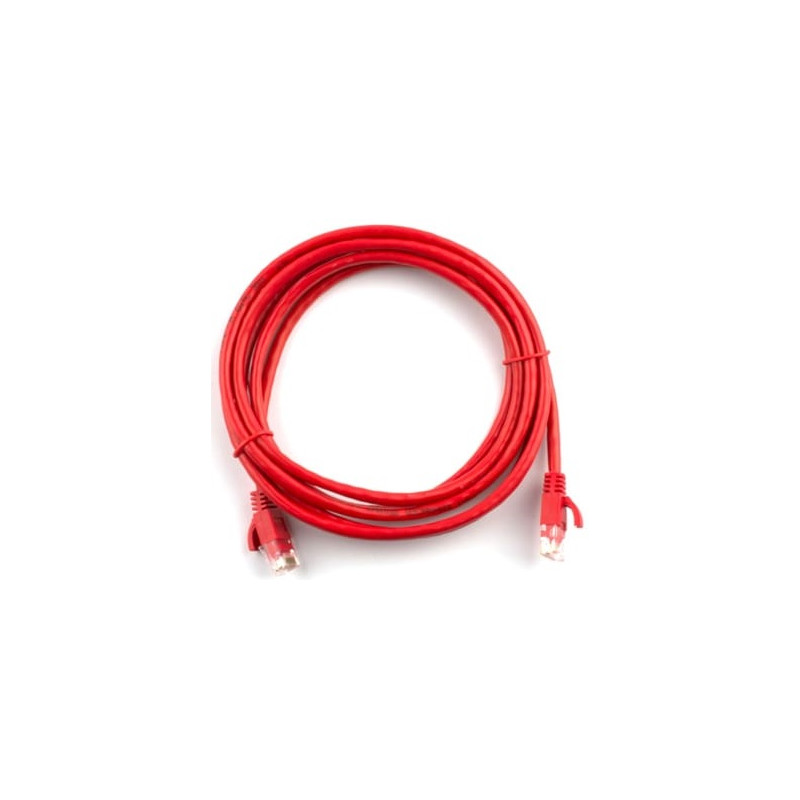 Câble RJ45 Cat 6 UTP 0.5M Rouge - variant NCB-C6UREDR1-1 - photo 1