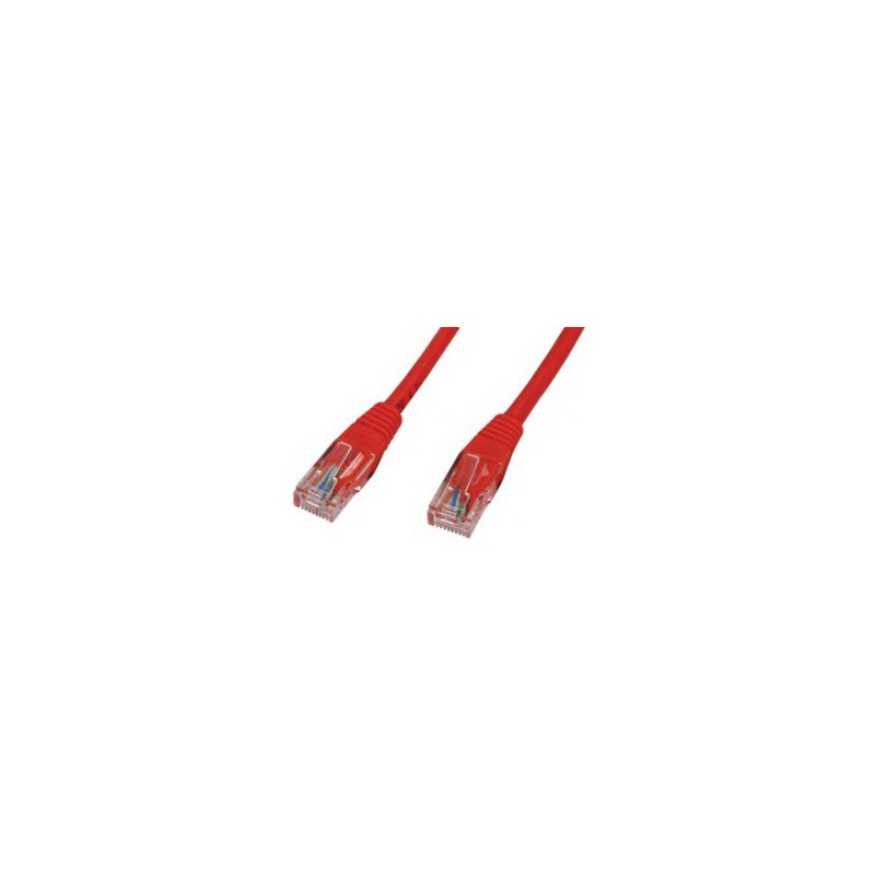 Câble RJ45 Cat 6 UTP 0.5M Rouge - variant 342148 - photo 2