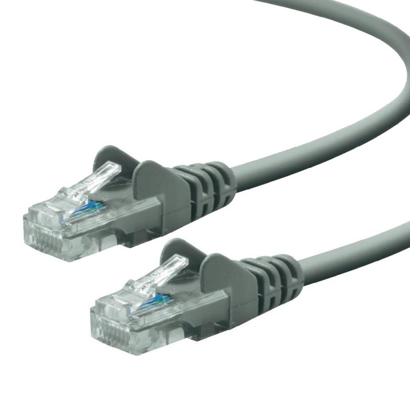 Câble RJ45 Cat6 UTP 0.5M Gris