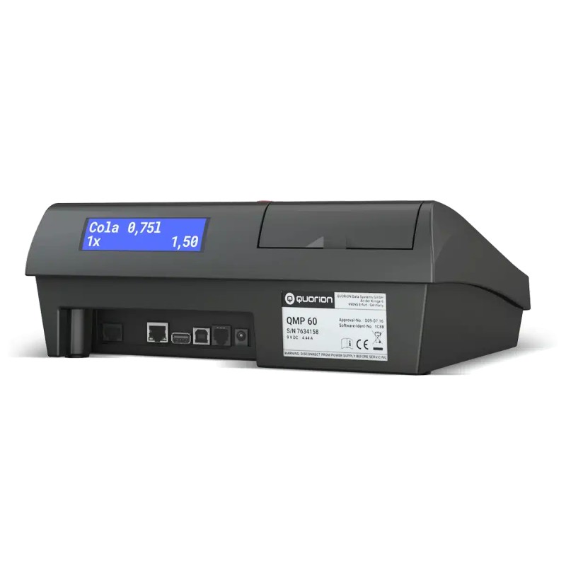Caisse Enregistreuse intelligente QUORION QMP-60 / Noir - photo 3