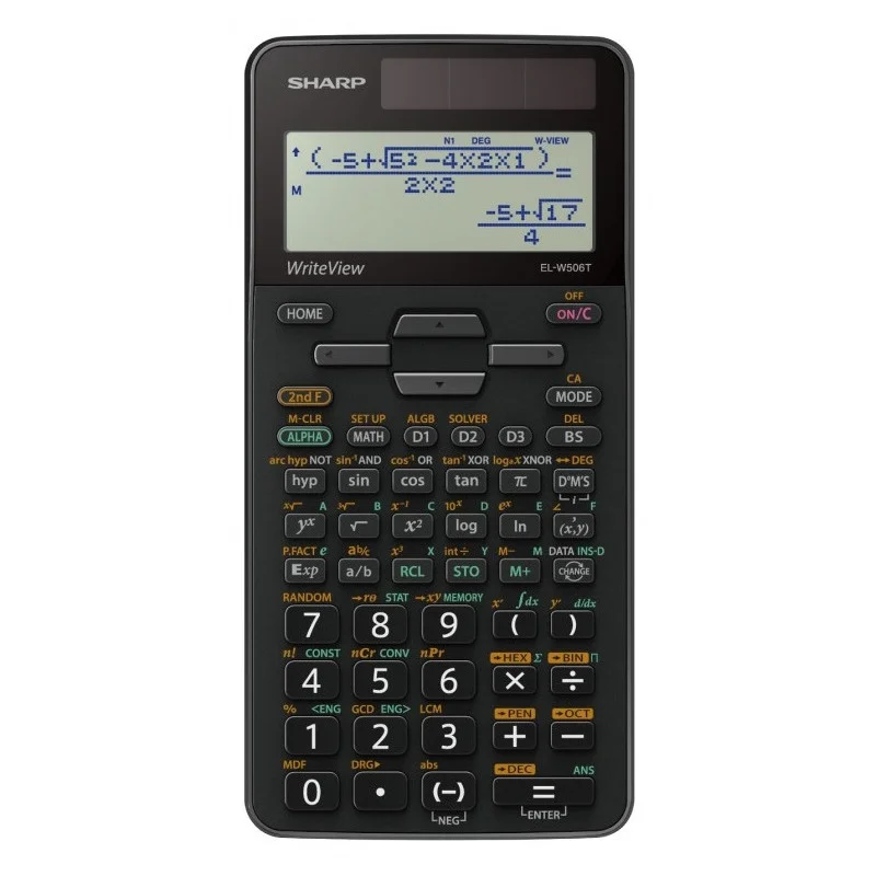 Calculatrice Scientifique Sharp EL-W506T