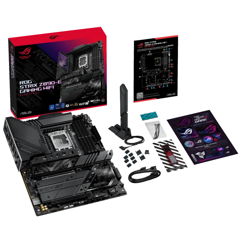 Carte Mère ASUS ROG STRIX Z890-E GAMING WIFI / ATX / LGA 1851 / DDR5