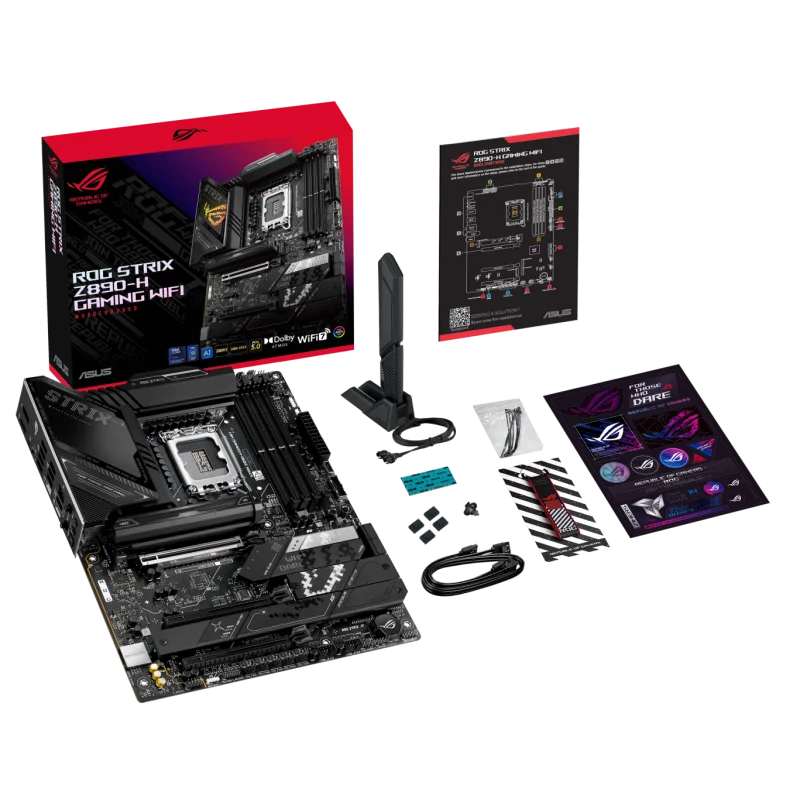 Carte Mère ASUS ROG STRIX Z890-H GAMING WIFI / ATX / LGA 1851 / DDR5