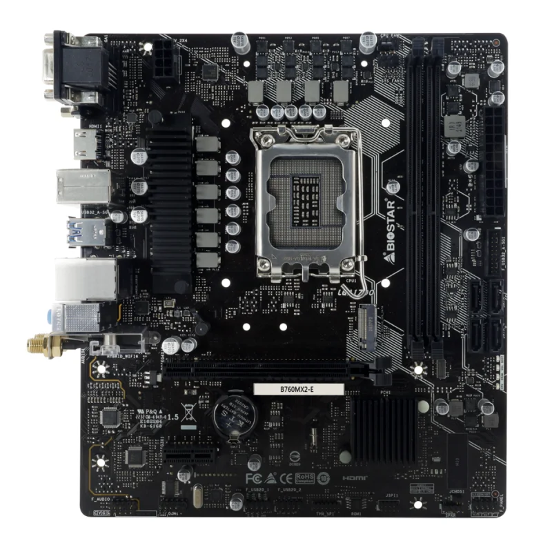Carte mère Biostar B760MX2-E-D5 DDR5 - photo 2
